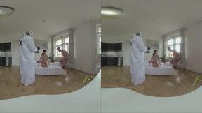 Genie Lady Dee's Escalates With Anal In Rough Threesome!