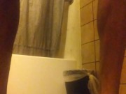 Adrian Leaked Cum On His Dick And Nuts!! Just now