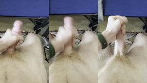 late night cumming. horny twink boy