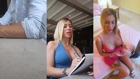 littleangel84 - le speed dating finit en plan a 3 avec deux mecs !