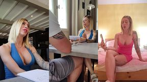 littleangel84 - le speed dating finit en plan a 3 avec deux mecs !