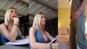 littleangel84 - le speed dating finit en plan a 3 avec deux mecs !