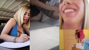 littleangel84 - le speed dating finit en plan a 3 avec deux mecs !