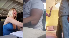 littleangel84 - le speed dating finit en plan a 3 avec deux mecs !