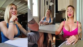 littleangel84 - le speed dating finit en plan a 3 avec deux mecs !