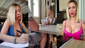 littleangel84 - le speed dating finit en plan a 3 avec deux mecs !