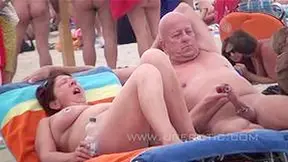 Cup D Agde, Sex In The Dunes - Cougar