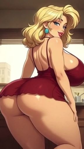 JOI Stepmother in Kitchen 3 Stepmommy - Come with me 100% You'll cum - Dirty Talk   Clip 1