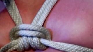 Bondage and dominating with jock in torment that loves it