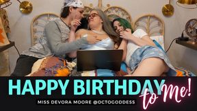 stepMother's Taboo Birthday Sex Tape MiLF Matriarchal Femdom BBW