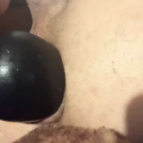 Big anal butt plug