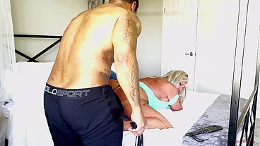 King Cobra Is Owning My Ass: Muscle Mama Gets Dominated By The King