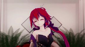 luo tianyi hentai vocaloid dance and sex mmd 3d red hair