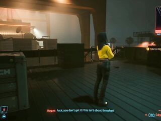 Exploring through Cyberpunk 2077 Part 23 Dating Rogue