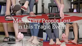 2 Unaware Giantess in Flip Flops TerraMizu Maleka