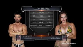 Bella Rossi vs Rick Fantana in an intergender bout for supremacy