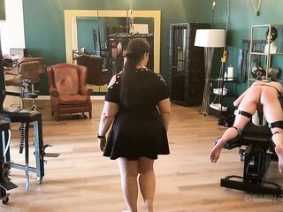 Void urine Drenched Tied Slaves in Goddess Dungeon