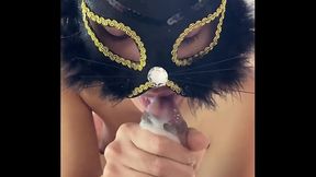 My neighbor cums in my face.