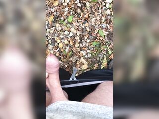 Pee Desperation With Masturbation Attempt But It Was Also Cold Outside For My Rod To Get Hard