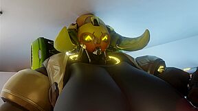 Snips456fur - Big Orisa Animation (unedited)