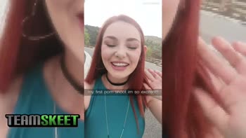 Lacy Lennon's Firecrotch Frenzy: Devoured by a Huge Cock