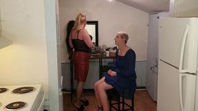 roommate feminizes guy for girls night out