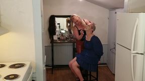 roommate feminizes guy for girls night out