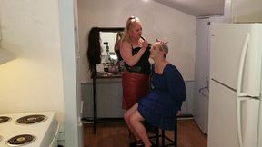 roommate feminizes guy for girls night out