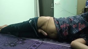 Indian police officer get sucked and fucked by neighbour