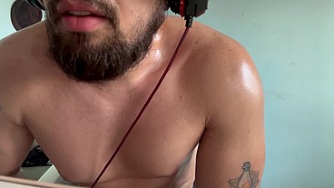 SEXO VIRTUAL Comi a mulher do corno manso e tratei como vagabunda CUCKOLD FETISH COMPLETO
