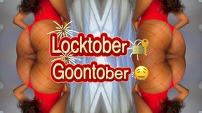 Edging 4 Ebony Ass - Locktober Challenge: 2 ❤️‍🔥