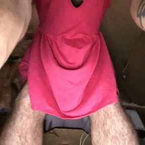 My sexy pink dress