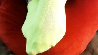 My voluptuous foot inside socks compilation