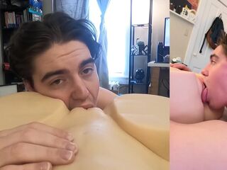 Athletic College Student Eats, Bangs, and Creampies his Tantally