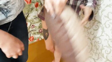 I jerked off my pussy with a slime - lesbian_illusion