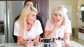Blonde stranger begs couple to let her stay and proves she'll do absolutely anything