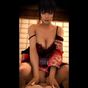 Nyotengu Riding A Big SFM Cock