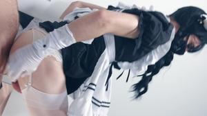 Femboyish: Black Hair Babe's Rimming Rampage