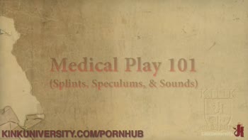 Medical Play Uncovered: A BDSM Sounding and Speculum Adventure