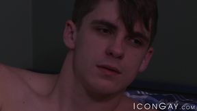 Brawny Hugh Hunter bends down to get fucked hard like a horny dog