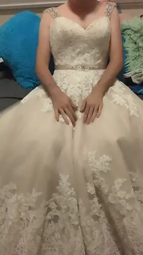 Taking Former Bride&#039;s Used Wedding Dress to Bed