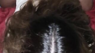 BBW Hispanic Bj into G-String Deeply Hispanic