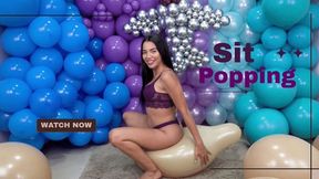 Dani Lightweight Sit to Pop Challenge - 4K