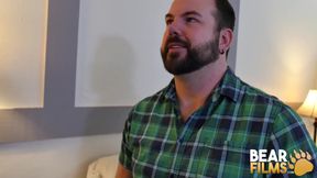 Bearfilms Aiden Storm with Dean Gauge Bareback and Cum