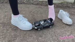 Mercedes SL 65 AMG Toy Car Crush