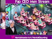 Ass-isted Sit ups! Fap CEO Men Stream #32 W/HentaiGayming