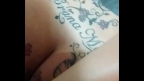 Bruna Moura Loira Tatuada