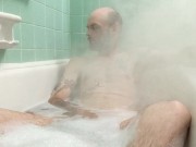 Big dick bubble bath
