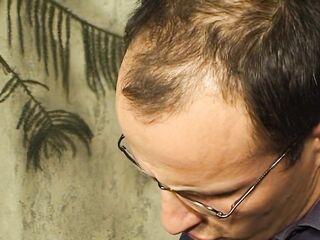 Concupiscent Aged Brunette hair Fingers Hirsute Vagina to Climax