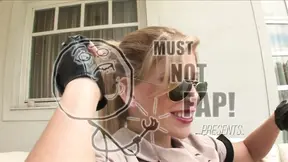 Handjob police & cumshot college girl meet in a legendary big dick threesome